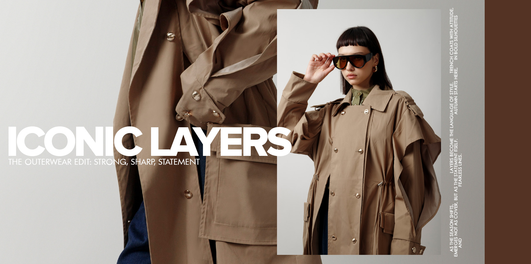 Fall begins with the right coat.