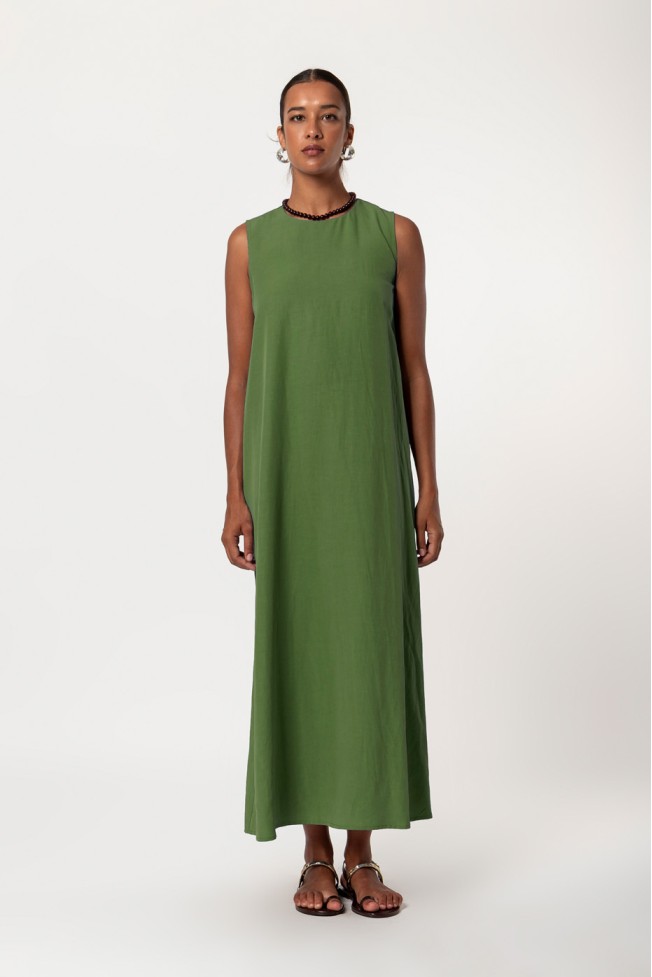 LONG SLEEVED DRESS,