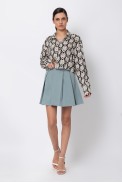 MINI SKIRT WITH PLEATS