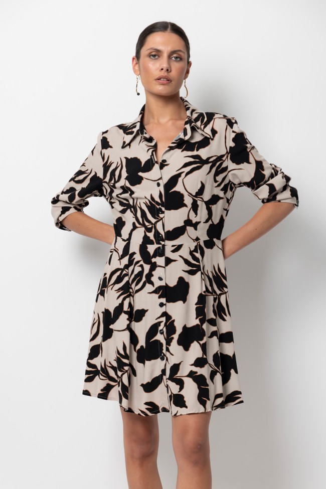 MINI PRINTED DRESS