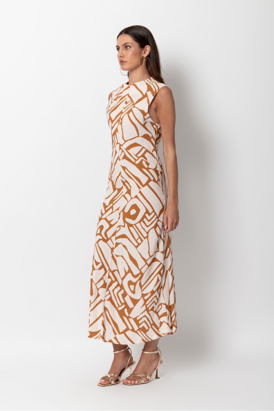 MAXI PRINTED DRESS