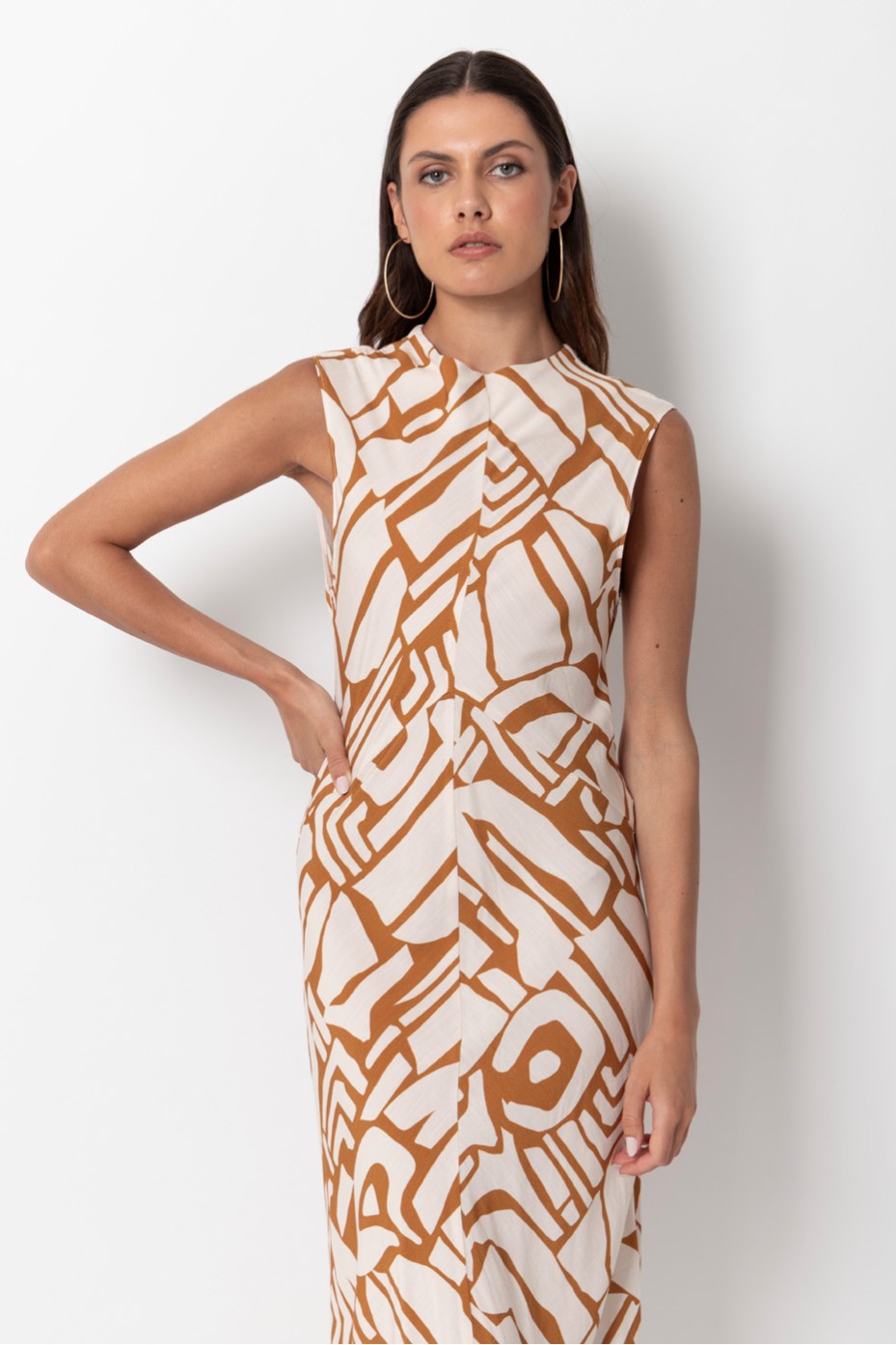 MAXI PRINTED DRESS