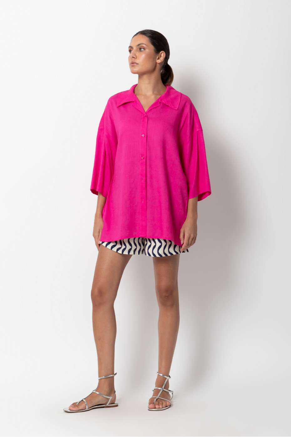 ΠΟΥΚΑΜΙΣΟ ΛΙΝΟ OVERSIZED
