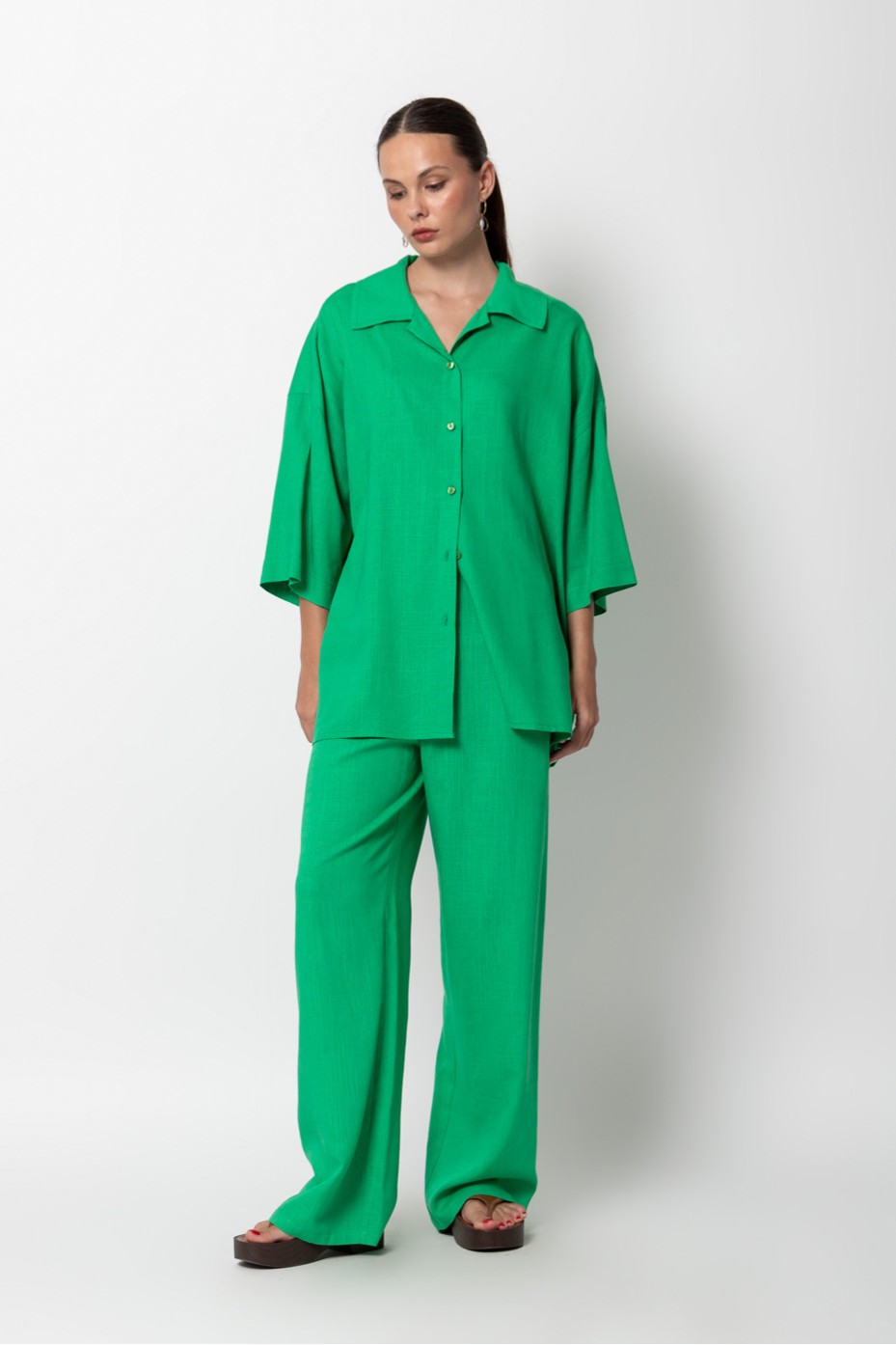 ΠΟΥΚΑΜΙΣΟ ΛΙΝΟ OVERSIZED