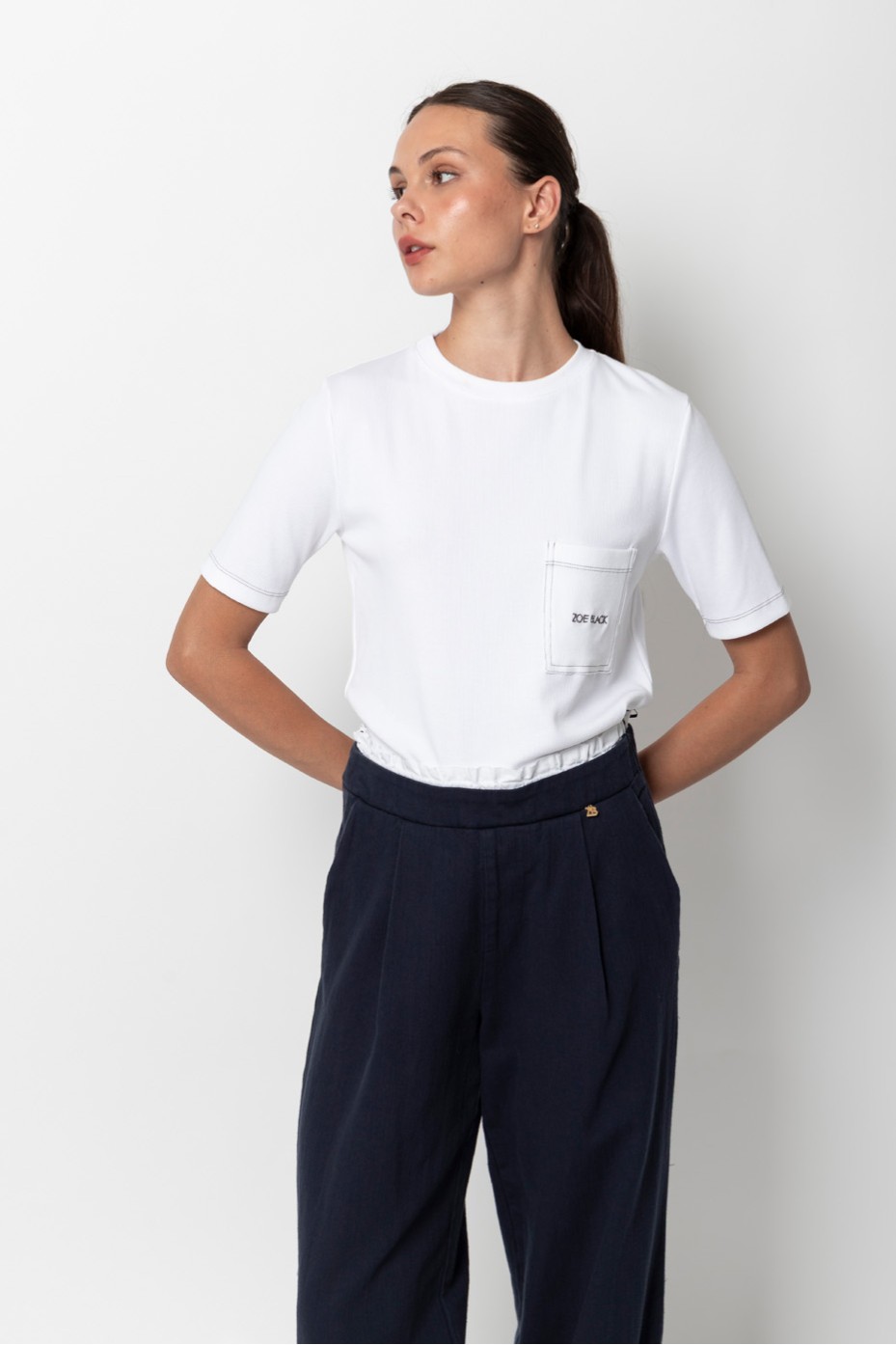DOUBLE BELT PANTS