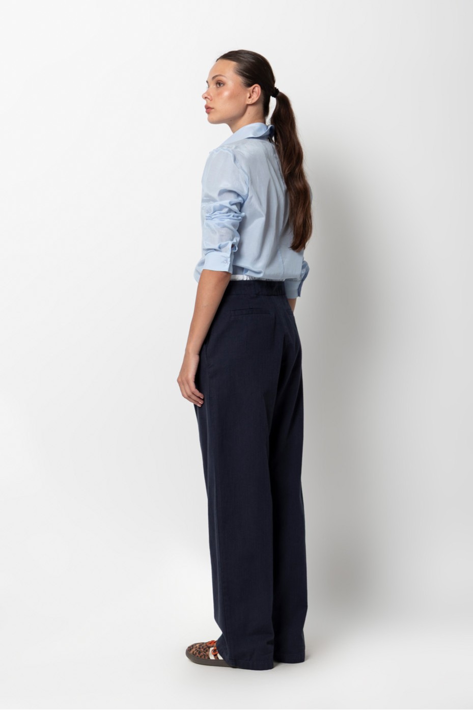 DOUBLE BELT PANTS