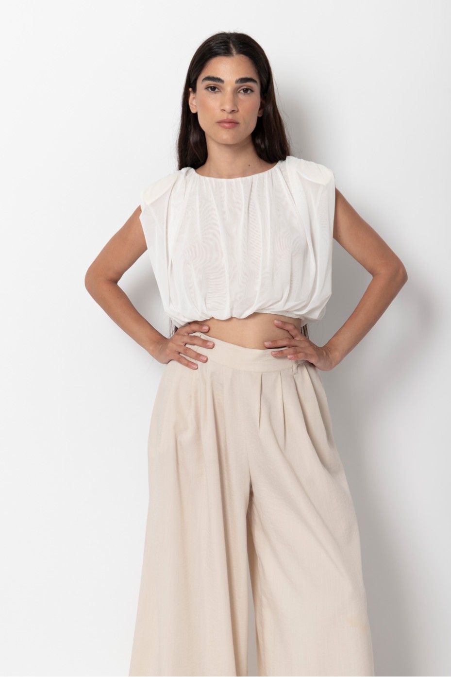 PANTS WITH ELASTIC WAIST