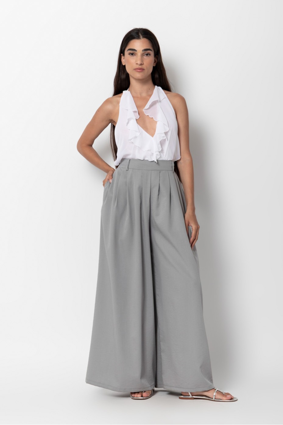 PANTS WITH ELASTIC WAIST