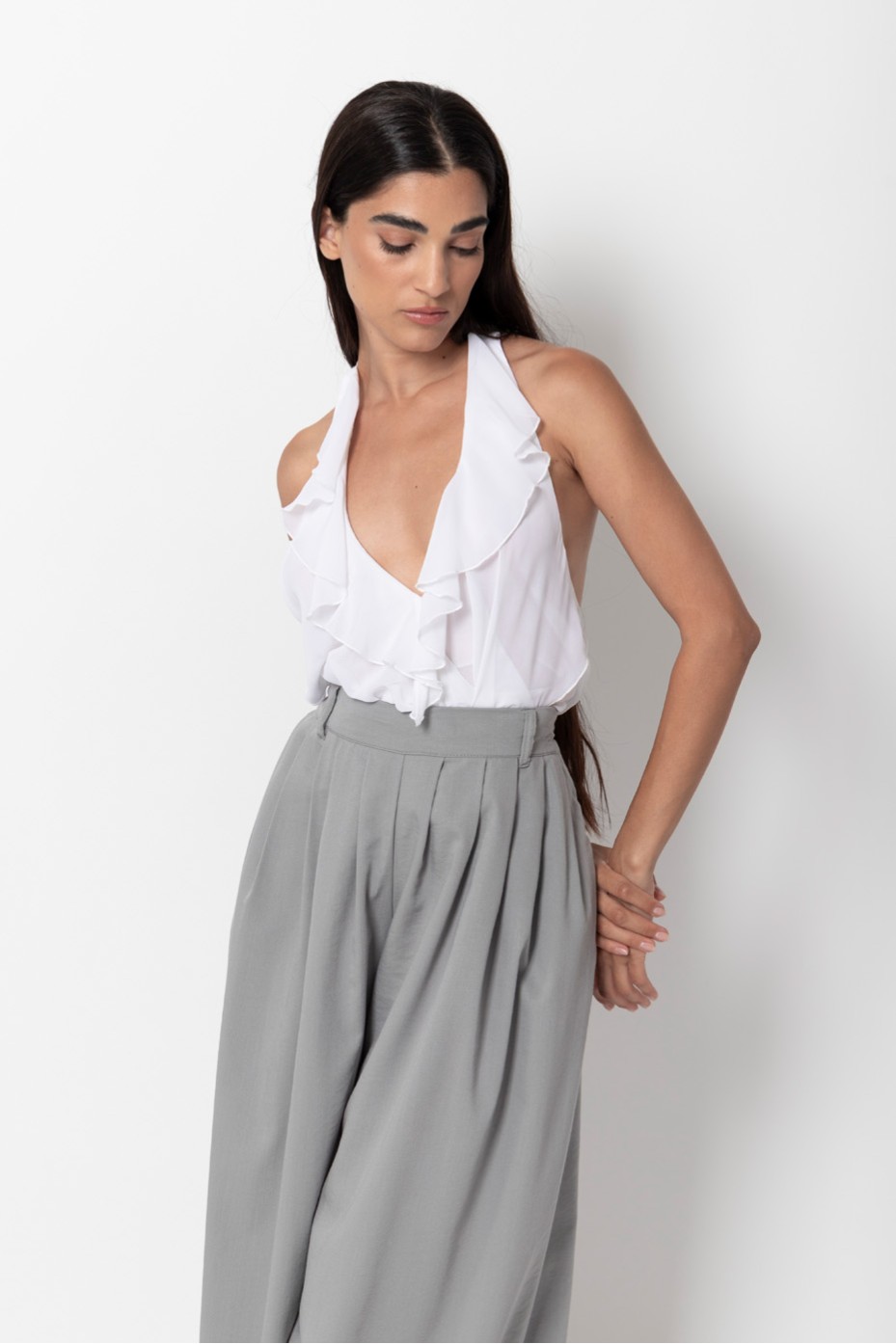 PANTS WITH ELASTIC WAIST
