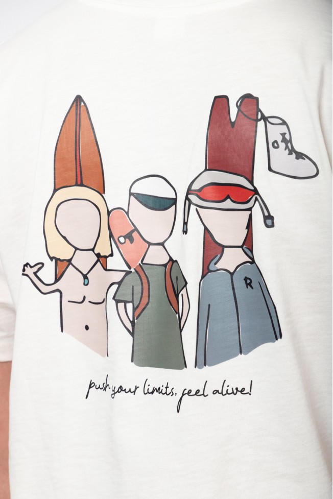 SHORT SLEEVE PRINTED T-SHIRT