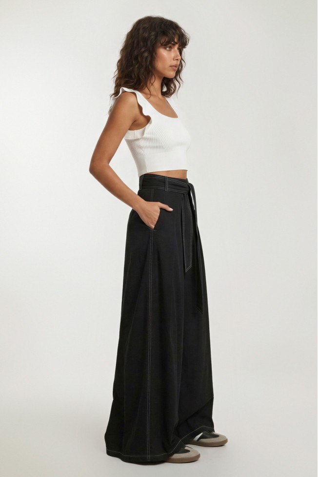 ΠΑΝΤΕΛΟΝΑ WIDE LEG ΜΕ ΠΙΕΤΕΣ