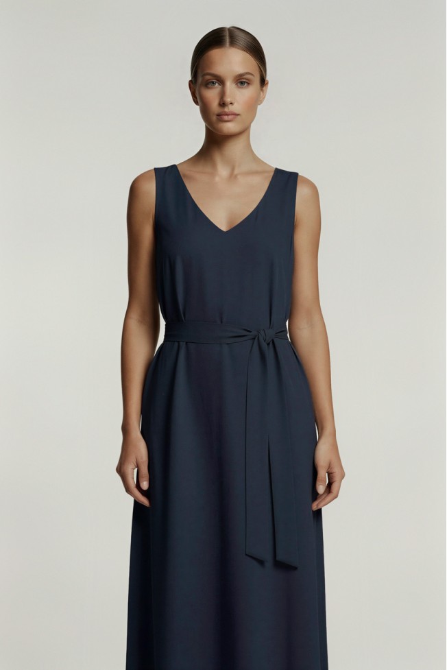 MAXI DRESS WITH BELT