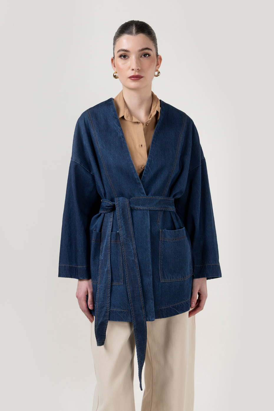 ΠΑΝΩΦΟΡΙ OVERSIZED ΤΖΙΝ ΜΕ ΚΟΥΜΠΙ