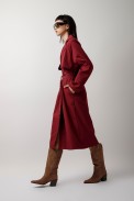 MAXI TRENCH COAT WITH BELT
