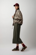 SHORT TRENCH COAT WITH COLLAR