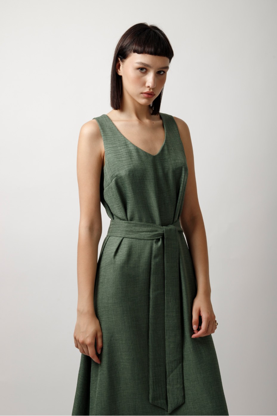 MAXI DRESS WITH BELT
