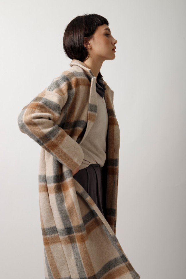 ΠΑΛΤΟ ΚΑΡΟ OVERSIZED