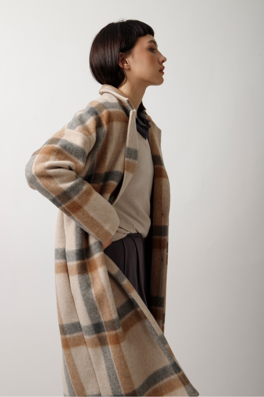 ΠΑΛΤΟ ΚΑΡΟ OVERSIZED