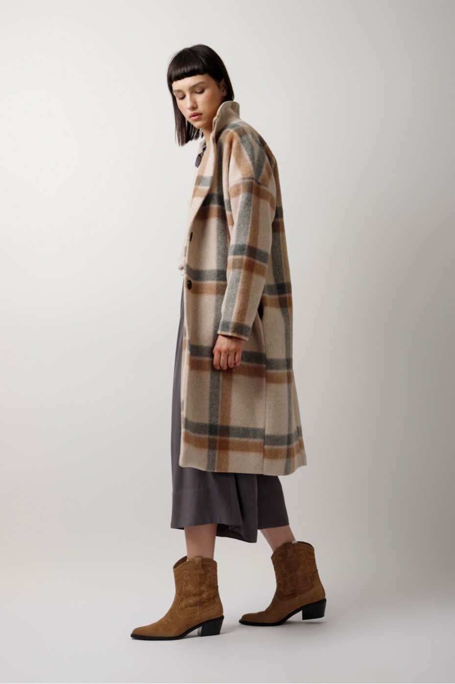 ΠΑΛΤΟ ΚΑΡΟ OVERSIZED