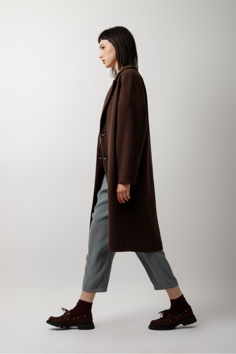 OVERSIZED MONOCHROME COAT