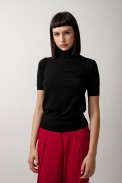 KNITTED BLOUSE WITH HALTER