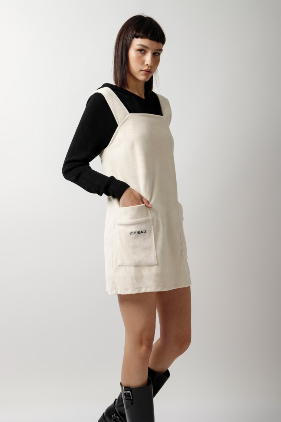 MINI RIB DRESS