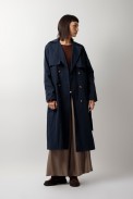 MAXI TRENCH COAT WITH BELT