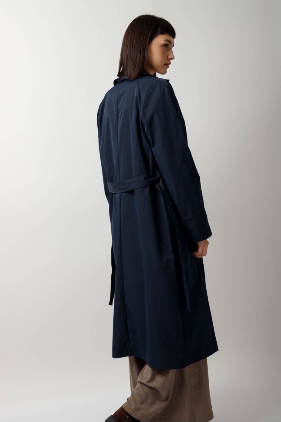 MAXI TRENCH COAT WITH BELT