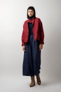 SHORT TRENCH COAT WITH COLLAR