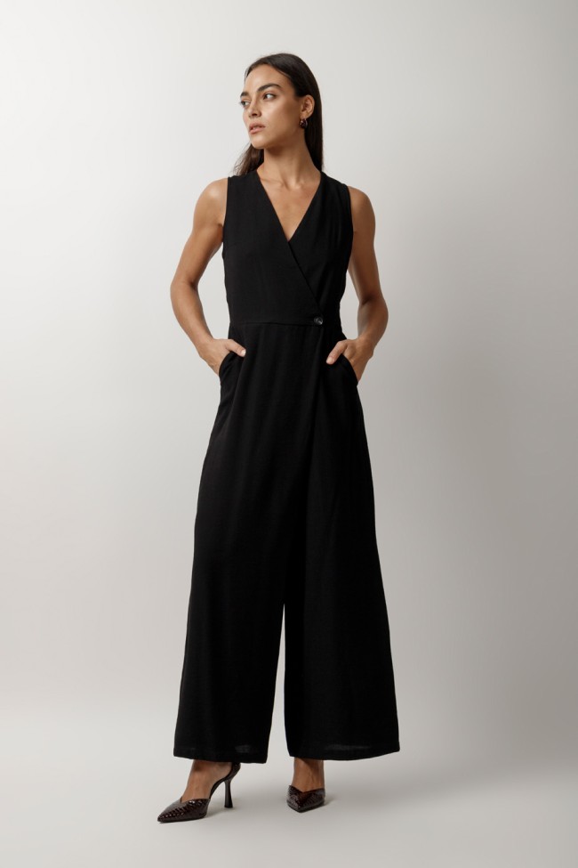SLEEVELESS JUMPSUIT