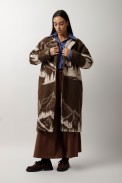 OVERSIZED PRINTED COAT