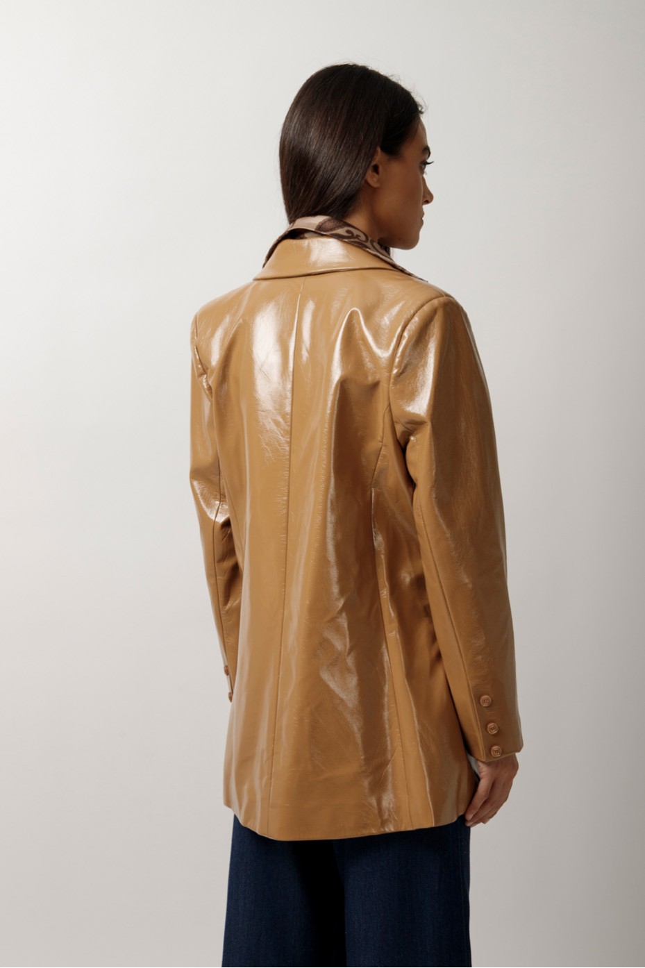 ECO LEATHER BLAZER