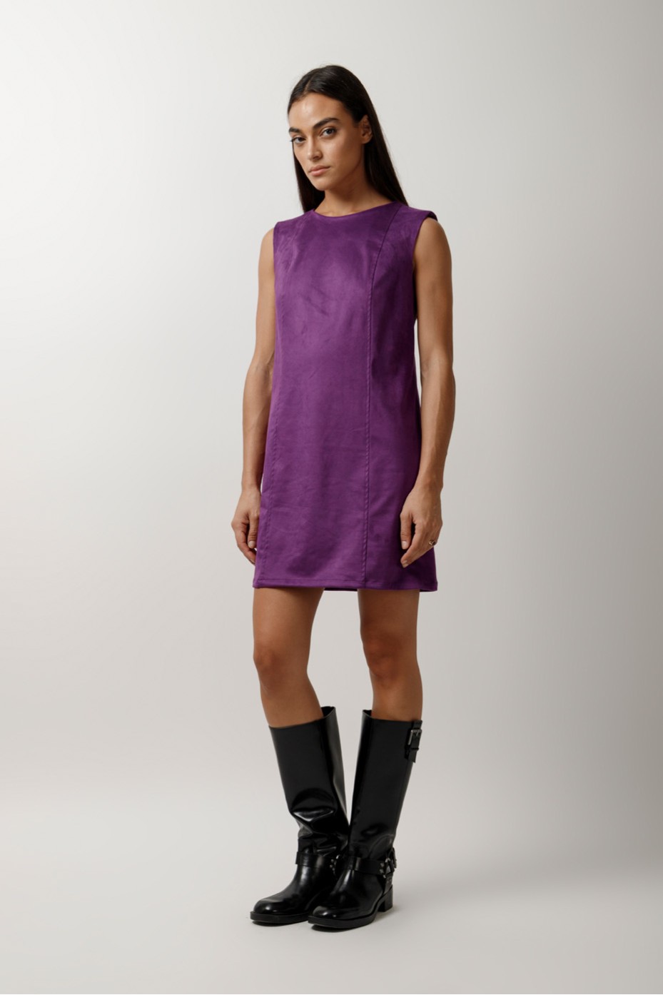 SLEEVELESS MINI DRESS