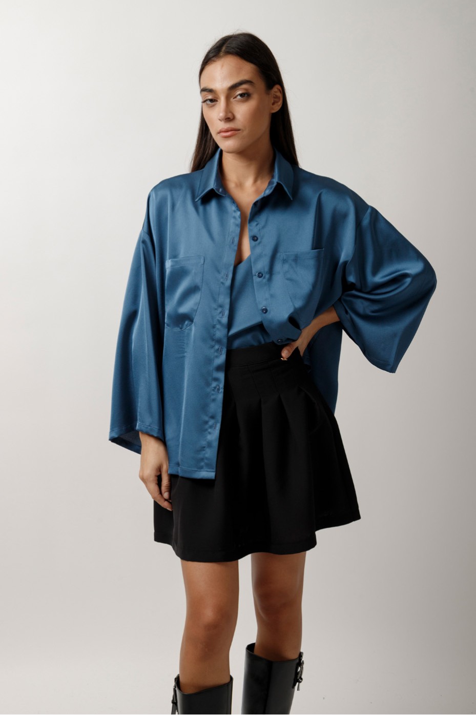 MINI SKIRT WITH PLEATS