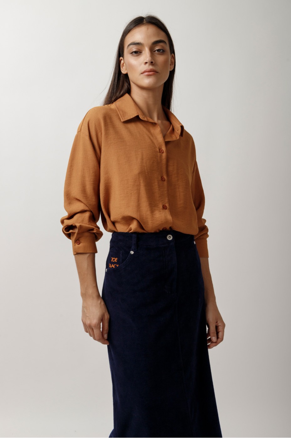 PENCIL RIB SKIRT