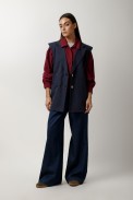 LONG VEST WITH BUTTONS