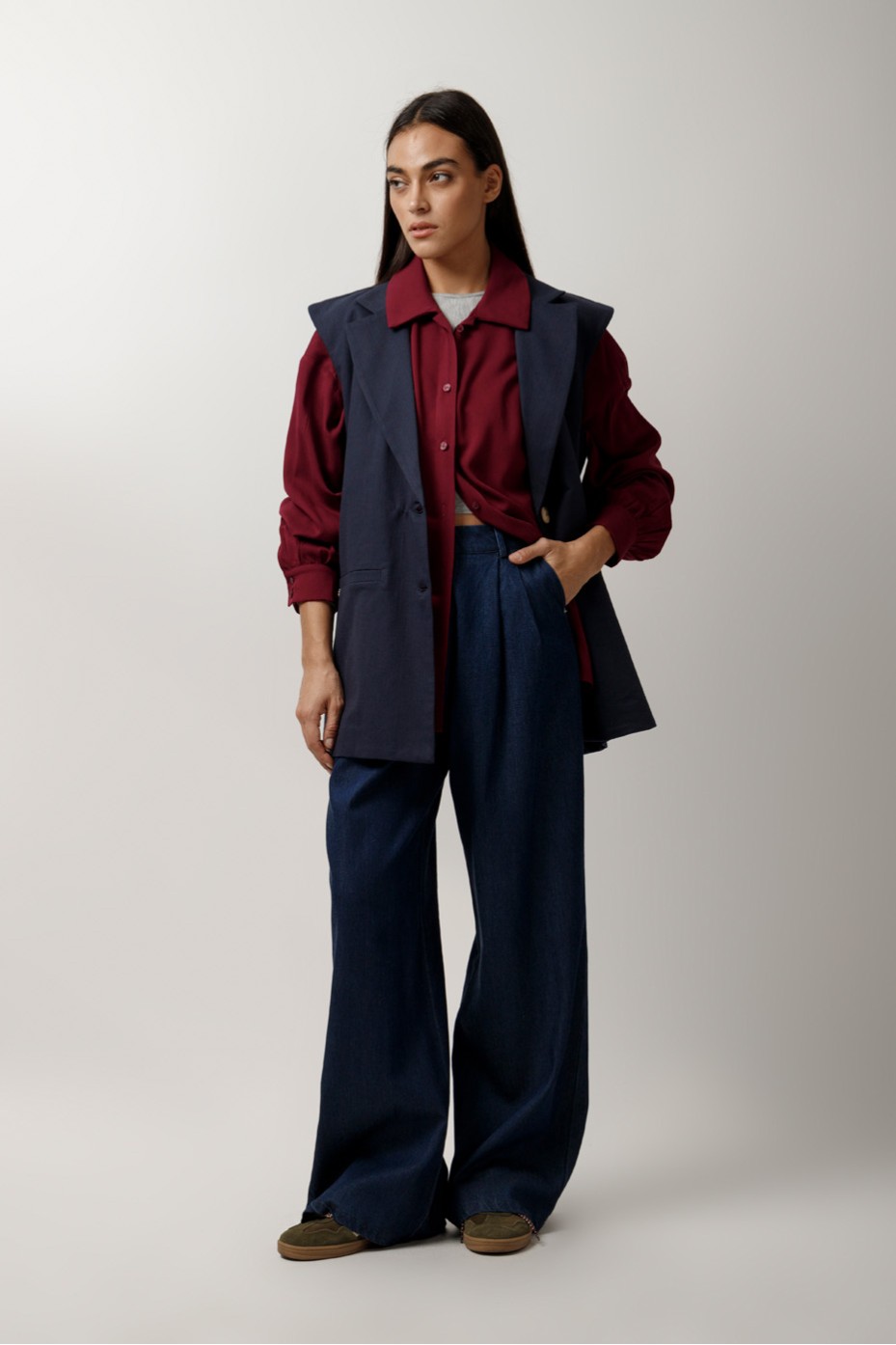 OVERSIZED LONG SLEEVE SHIRT