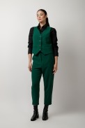 CROP PANTS WITH ELASTIC