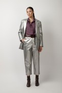 ECO LEATHER CROP PANTS
