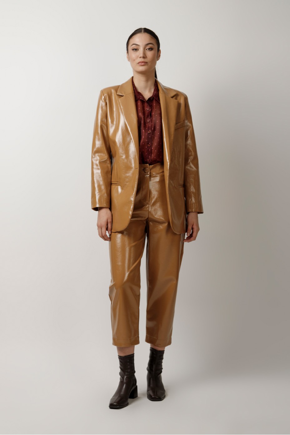 ECO LEATHER BLAZER