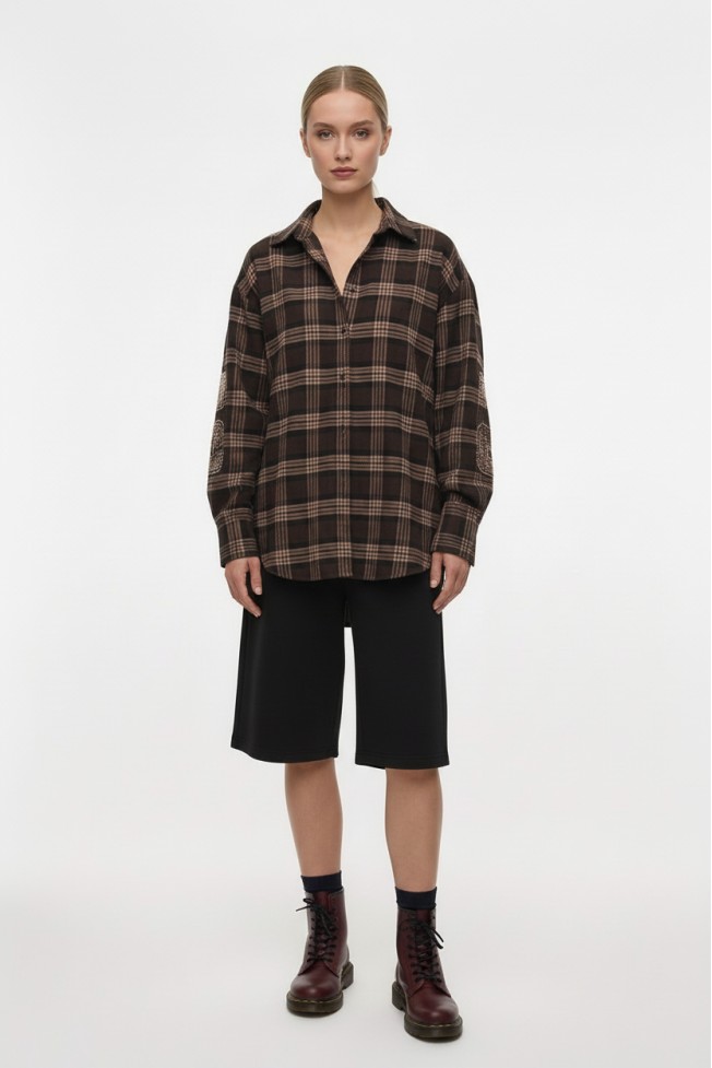 BERMUDA SWEATSHIRT WITH ELASTIC
