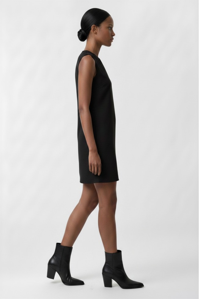 SLEEVELESS MINI DRESS