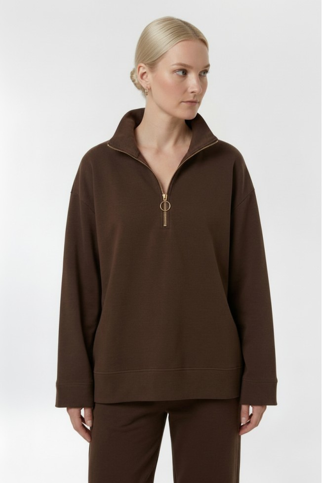 SWEATSHIRT AND WIDE LEG SET