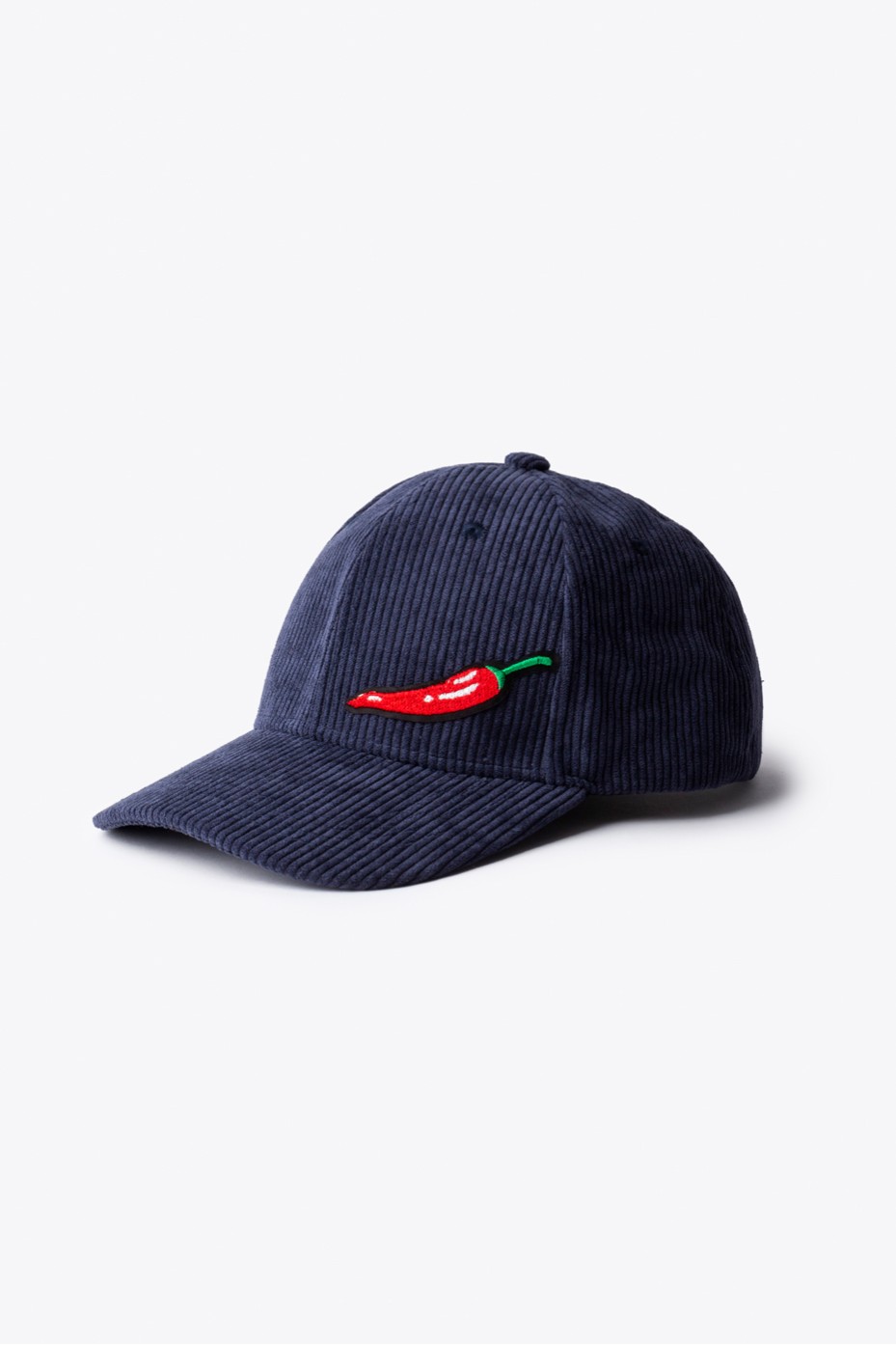 CORDUROY HAT WITH CHILLI PEPPER