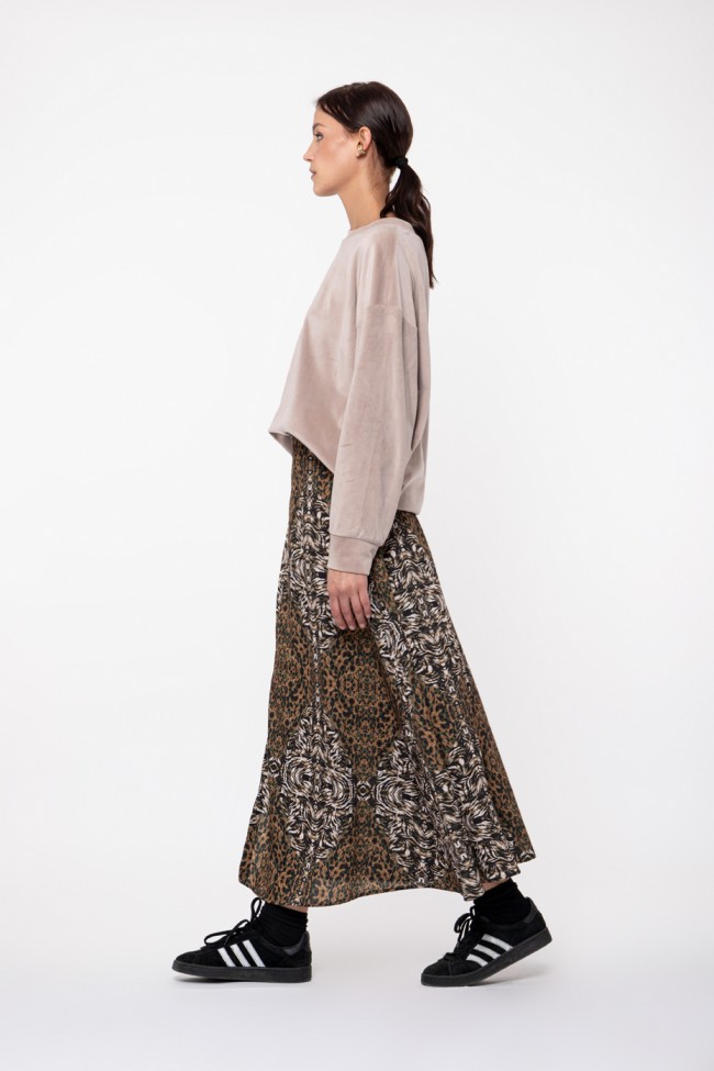 ΜΑΚΡΥΑ ΦΟΥΣΤΑ ΚΡΟΥΑΖΕ ANIMAL PRINT