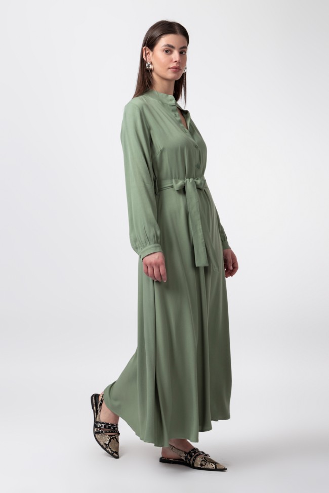 MAXI SHIRT DRESS