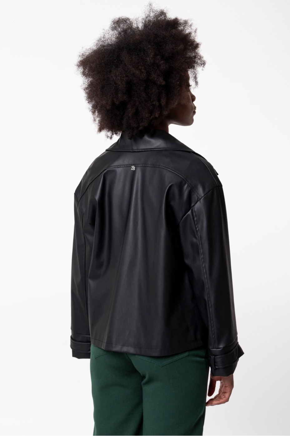 FAUX LEATHER JACKET