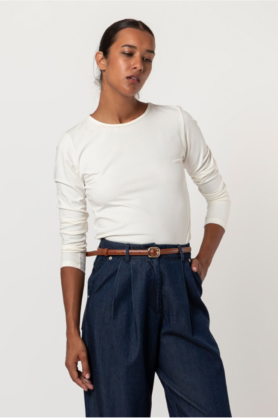 TOP LONG SLEEVES ELASTIC