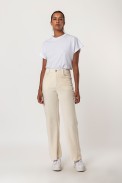 EMBROIDERED RIB PANTS
