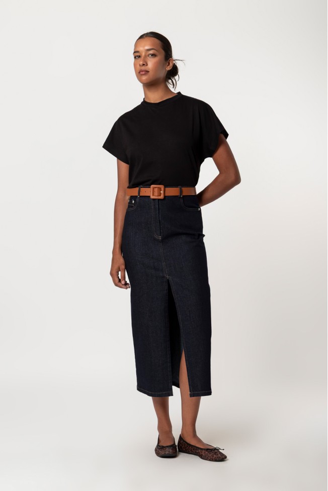 COTTON T-SHIRT BLOUSE